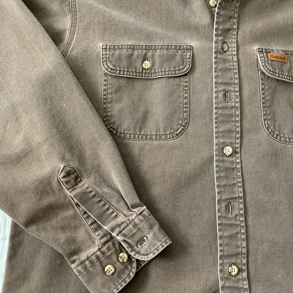 Carhartt Men’s Chamois button down - Picture 4 of 5